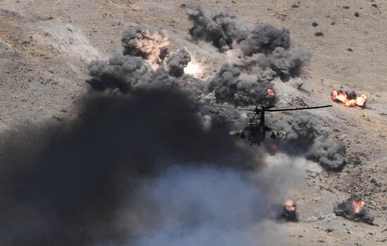 Tajikistan Russia Army Drills