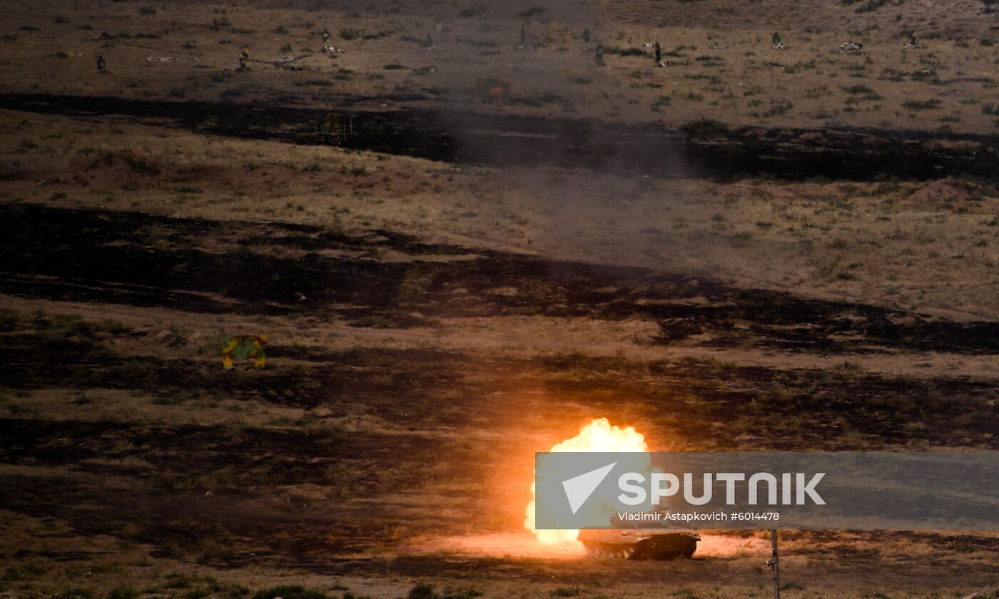 Tajikistan Russia Army Drills
