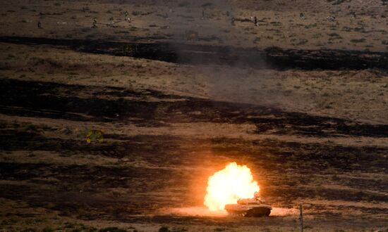 Tajikistan Russia Army Drills