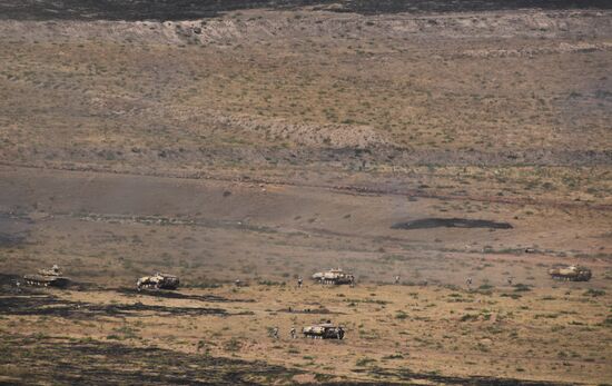 Tajikistan Russia Army Drills