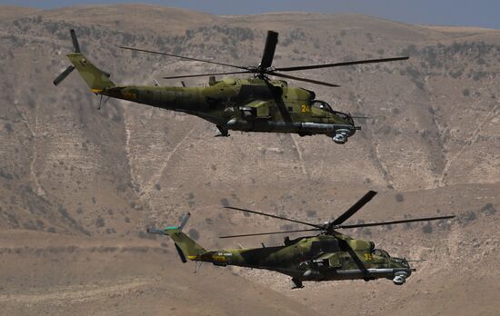 Tajikistan Russia Army Drills