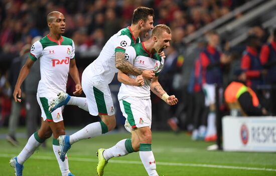 Germany Soccer Champions League Bayer 04 - Lokomotiv