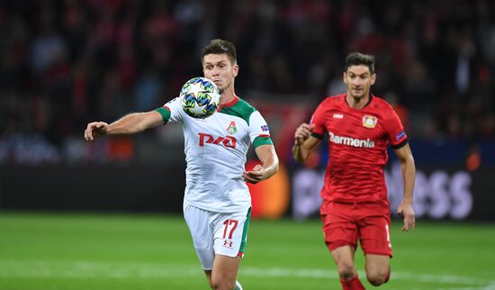 Germany Soccer Champions League Bayer 04 - Lokomotiv