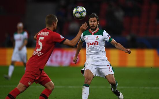 Germany Soccer Champions League Bayer 04 - Lokomotiv