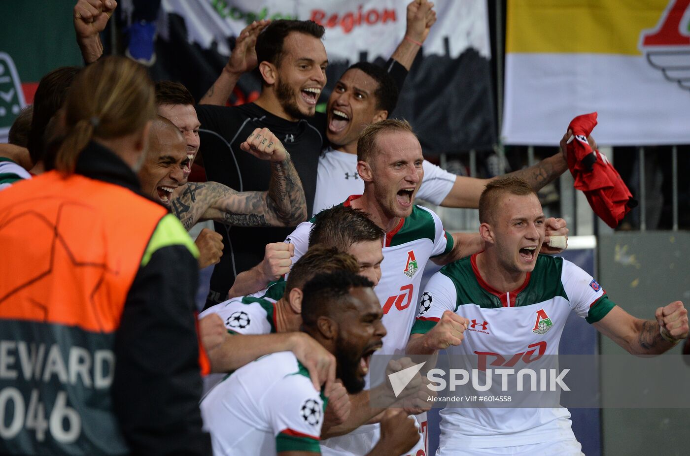 Germany Soccer Champions League Bayer 04 - Lokomotiv