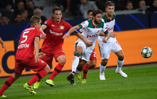 Germany Soccer Champions League Bayer 04 - Lokomotiv