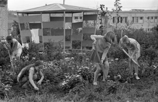 Young Cosmonaut pioneer camp in Moscow Region