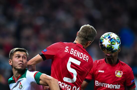 Germany Soccer Champions League Bayer 04 - Lokomotiv