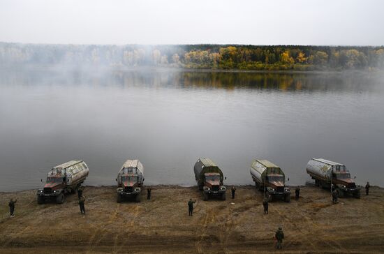 Russia Army Drills