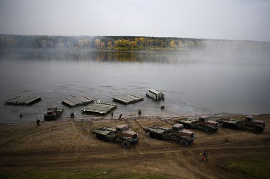 Russia Army Drills