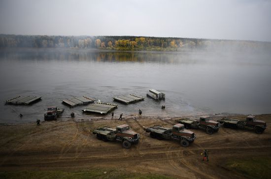 Russia Army Drills