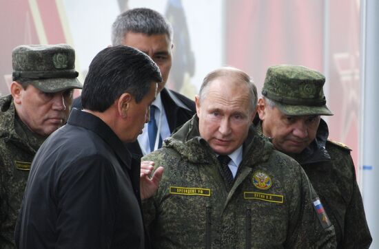 Russia Army Drills