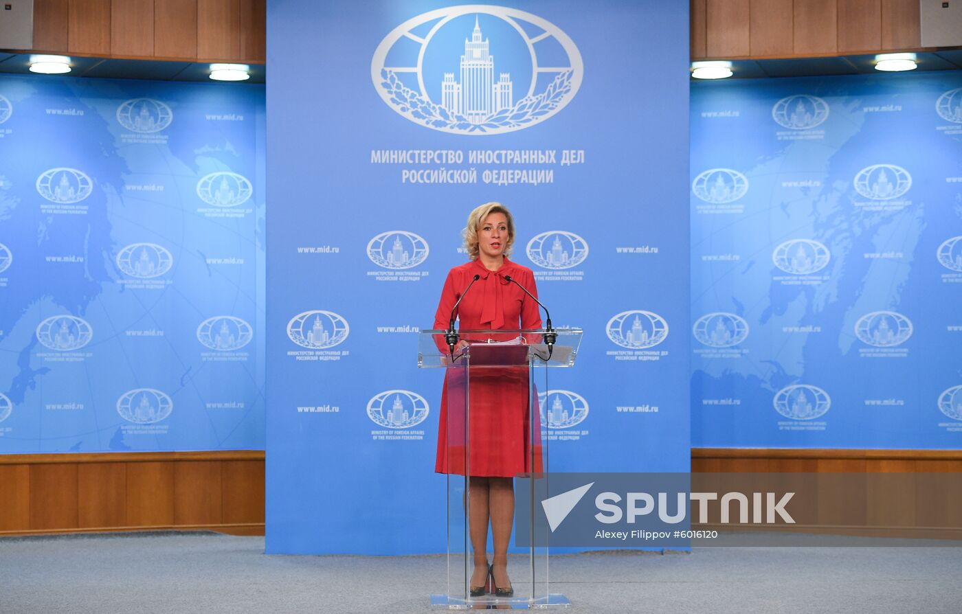 Russia Zakharova Briefing