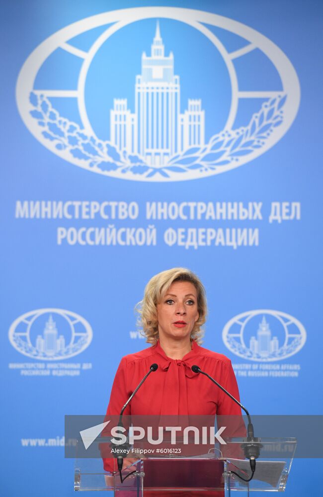 Russia Zakharova Briefing