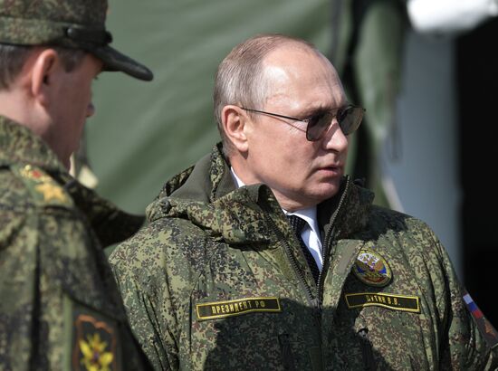 Russia Army Drills