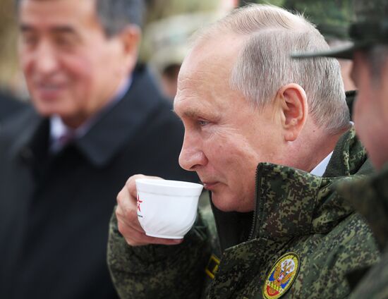 Russia Army Drills