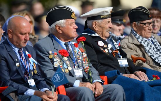 75th anniversary celebrations of Dervish Convoy arrival in Arkhangelsk