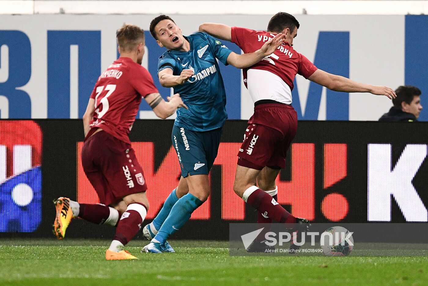 Russia Soccer Premier-League Zenit - Rubin