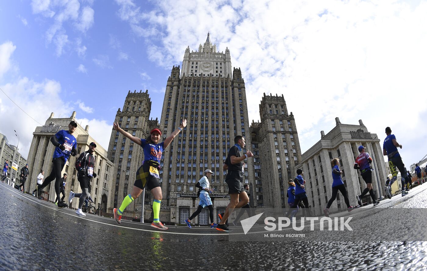 Russia Moscow Marathon