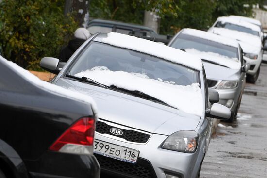 Russia Snowfall