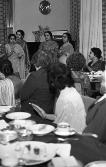 Soviet-Indian friendship night