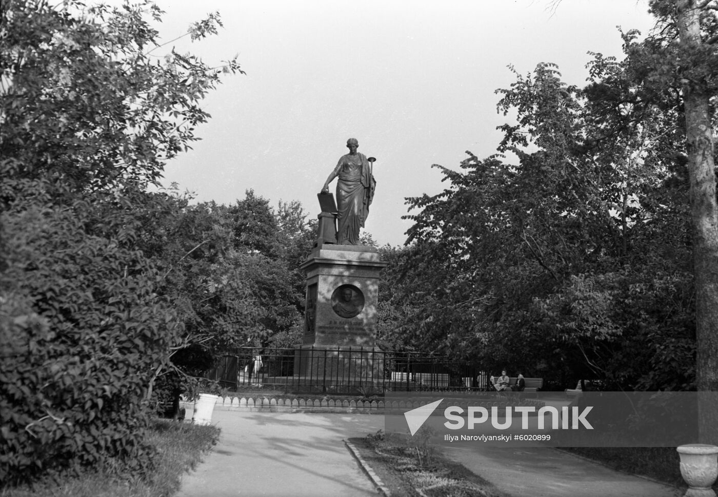 Monument to Nikolai Karamzin in Ulyanovsk