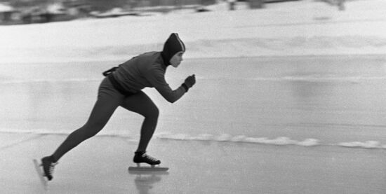 Speed skater Irina Yegorova