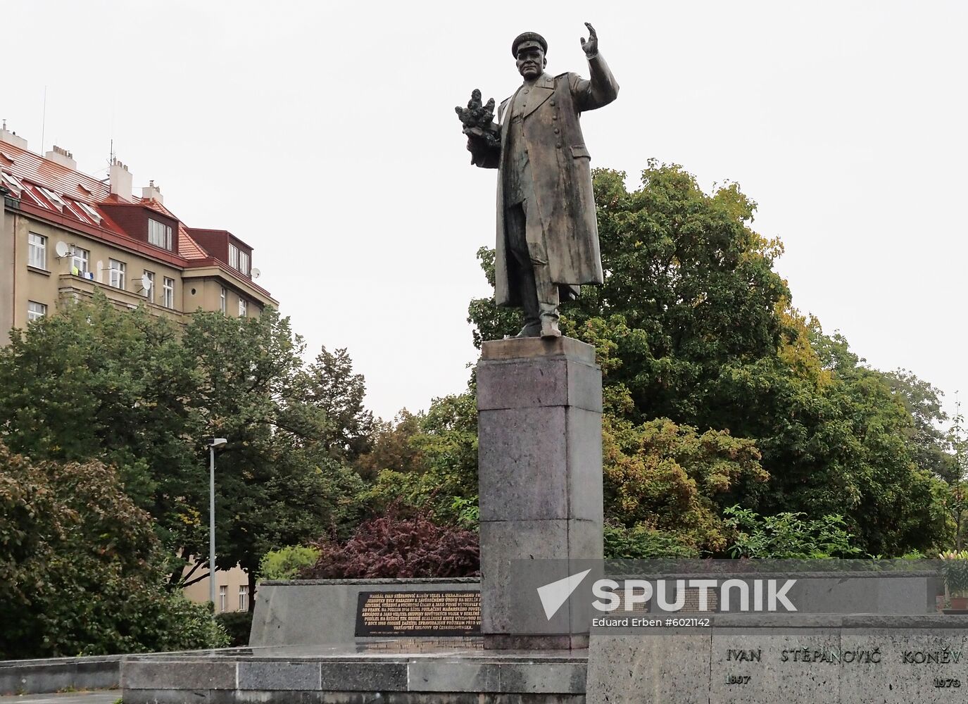Czech Republic Marshal Konev Monument
