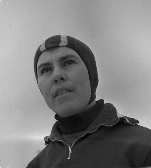 Speed skater Irina Yegorova