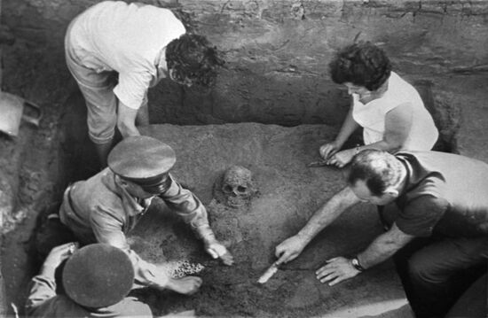 Upper Paleolithic site of Sunghir in Vladimir