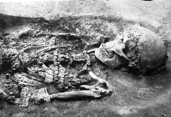 Upper Paleolithic site of Sunghir in Vladimir