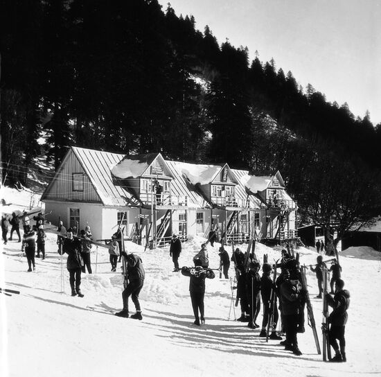 Alibek mountain climbing camp in Karachai-Circassia