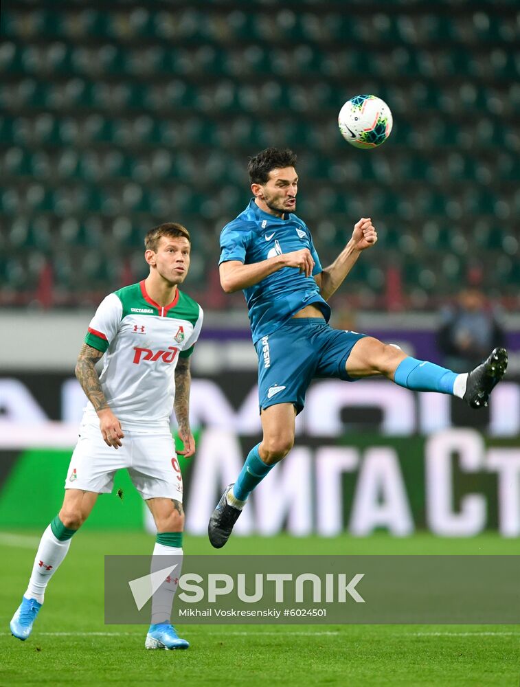 Russia Soccer Premier-League Lokomotiv - Zenit