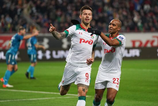 Russia Soccer Premier-League Lokomotiv - Zenit