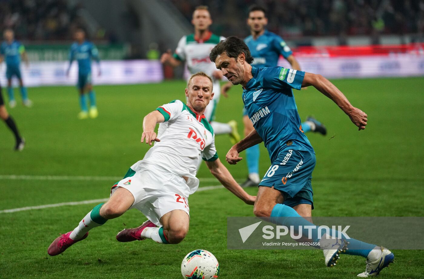 Russia Soccer Premier-League Lokomotiv - Zenit