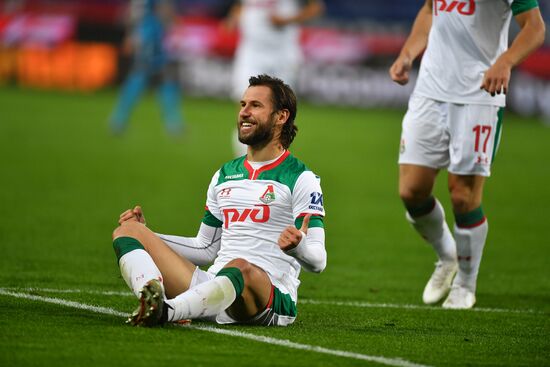 Russia Soccer Premier-League Lokomotiv - Zenit