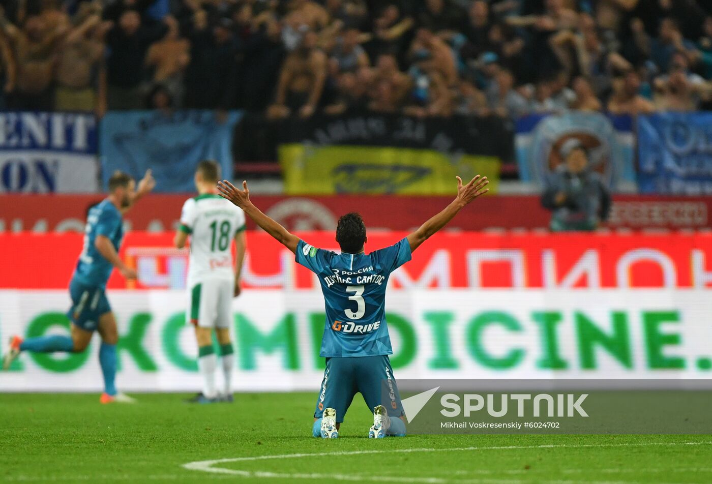 Russia Soccer Premier-League Lokomotiv - Zenit
