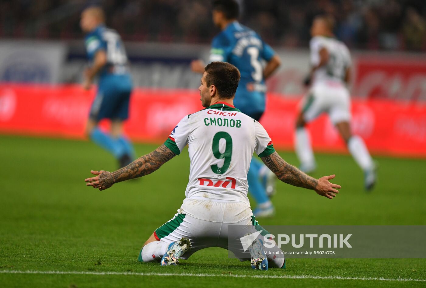 Russia Soccer Premier-League Lokomotiv - Zenit