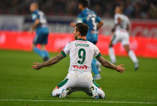 Russia Soccer Premier-League Lokomotiv - Zenit