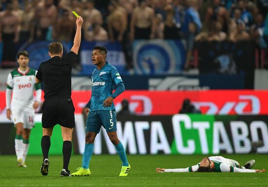 Russia Soccer Premier-League Lokomotiv - Zenit