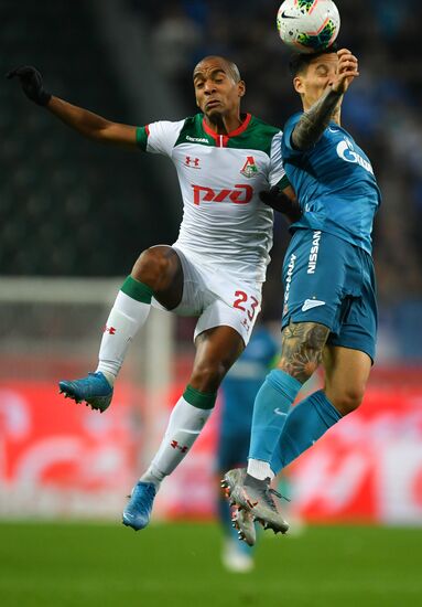 Russia Soccer Premier-League Lokomotiv - Zenit