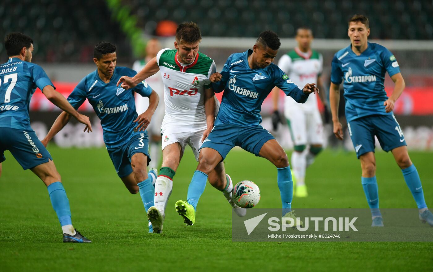Russia Soccer Premier-League Lokomotiv - Zenit