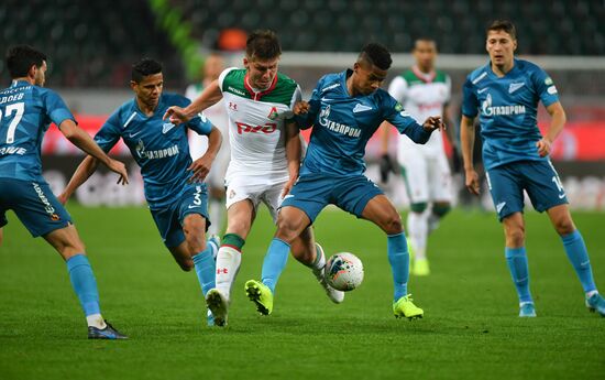 Russia Soccer Premier-League Lokomotiv - Zenit