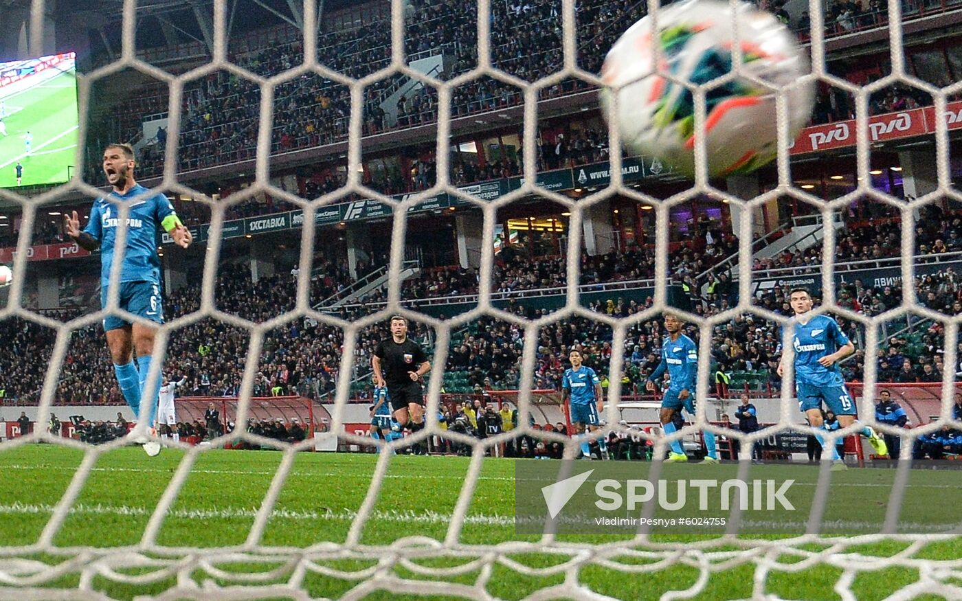 Russia Soccer Premier-League Lokomotiv - Zenit