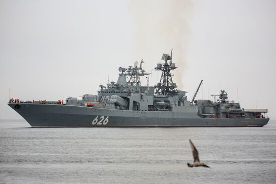 Russia Vice-Admiral Kulakov Warship