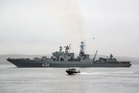 Russia Vice-Admiral Kulakov Warship