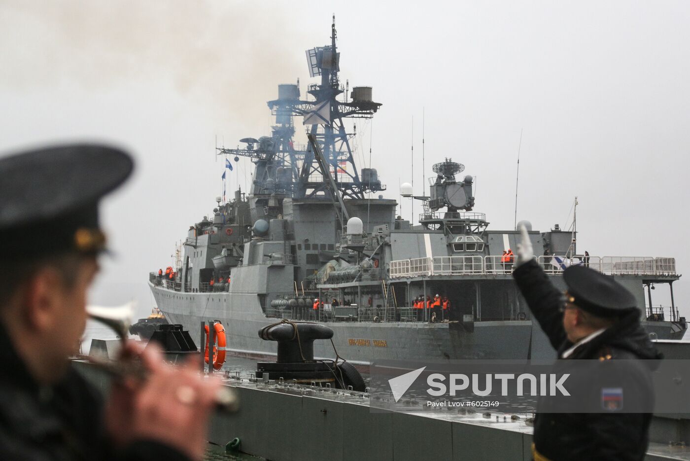 Russia Vice-Admiral Kulakov Warship