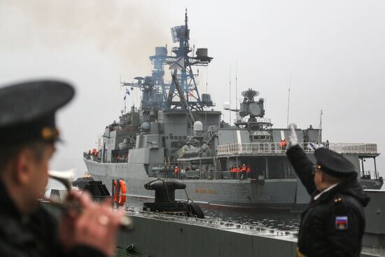 Russia Vice-Admiral Kulakov Warship