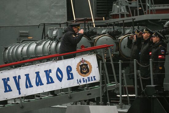Russia Vice-Admiral Kulakov Warship