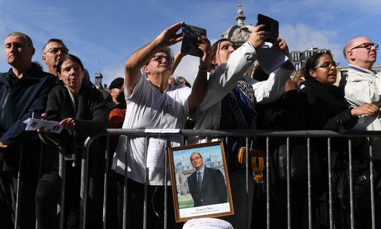 France Jacques Chirac Funeral